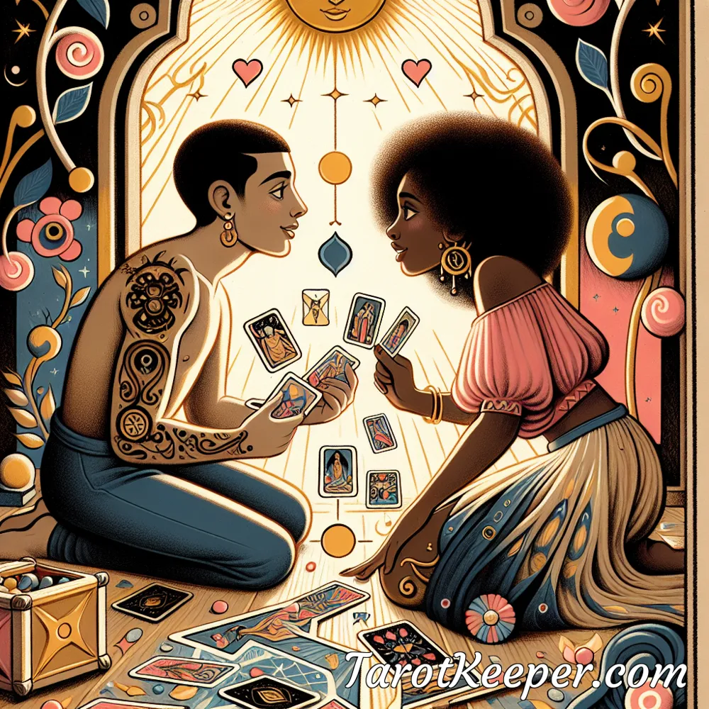 Interpreting the Page of Cups in Relationship Readings