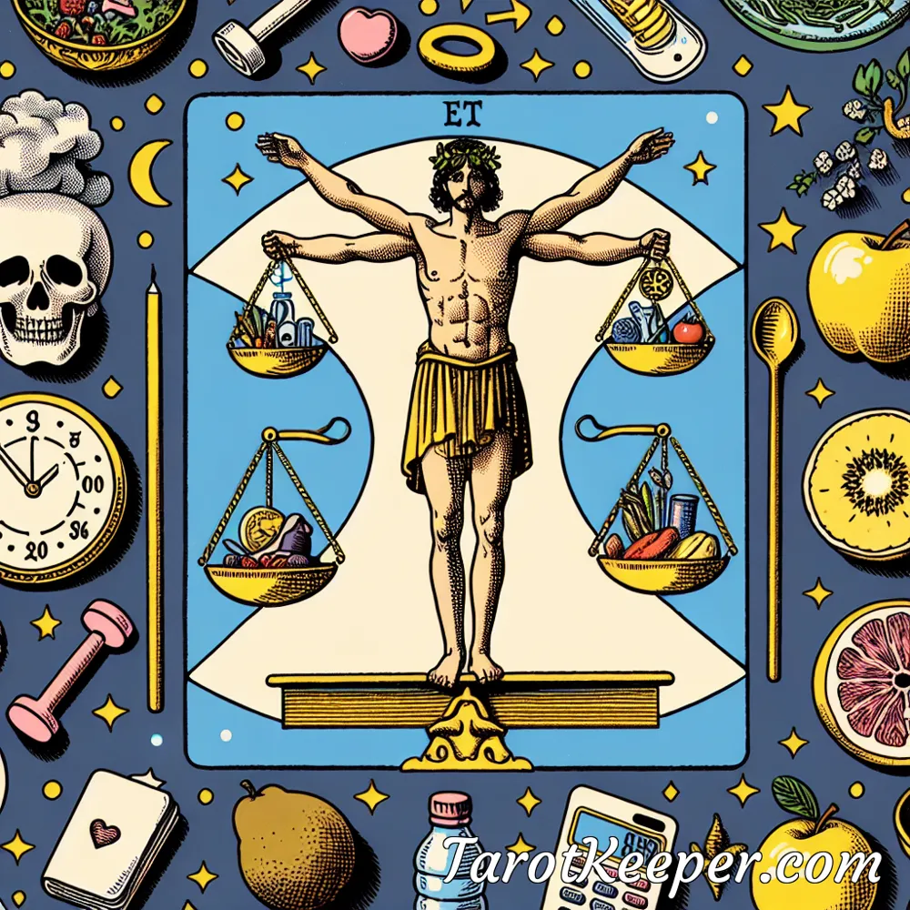 Interpreting the Two of Pentacles in Health Readings