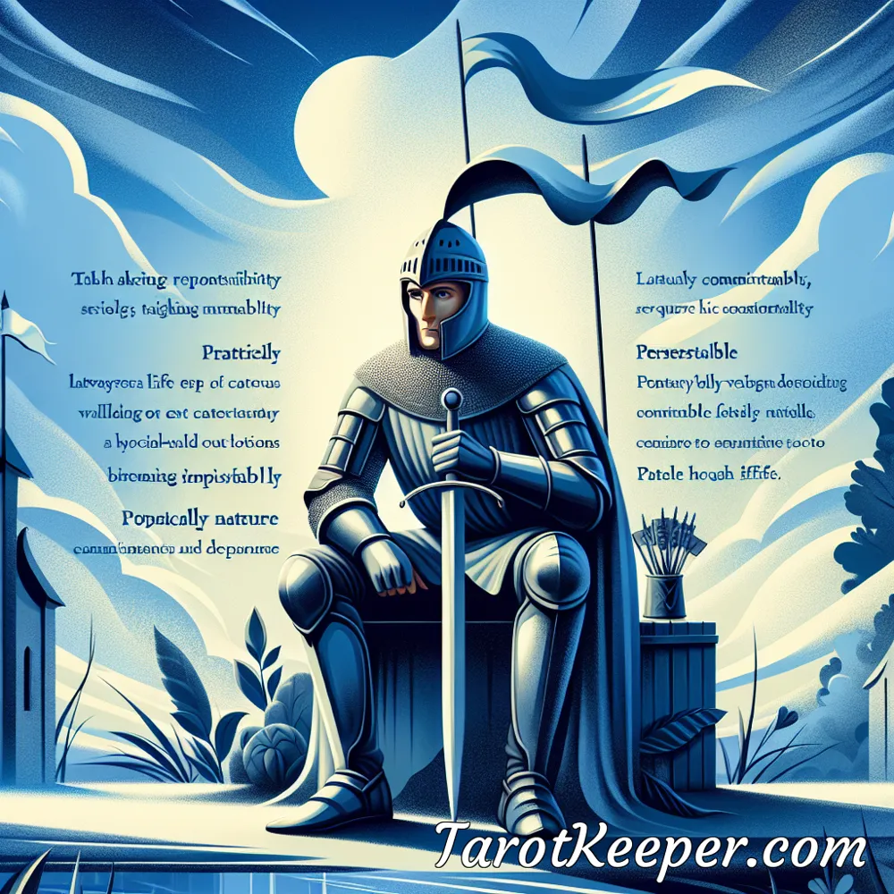 Personality Traits of the Knight of Pentacles