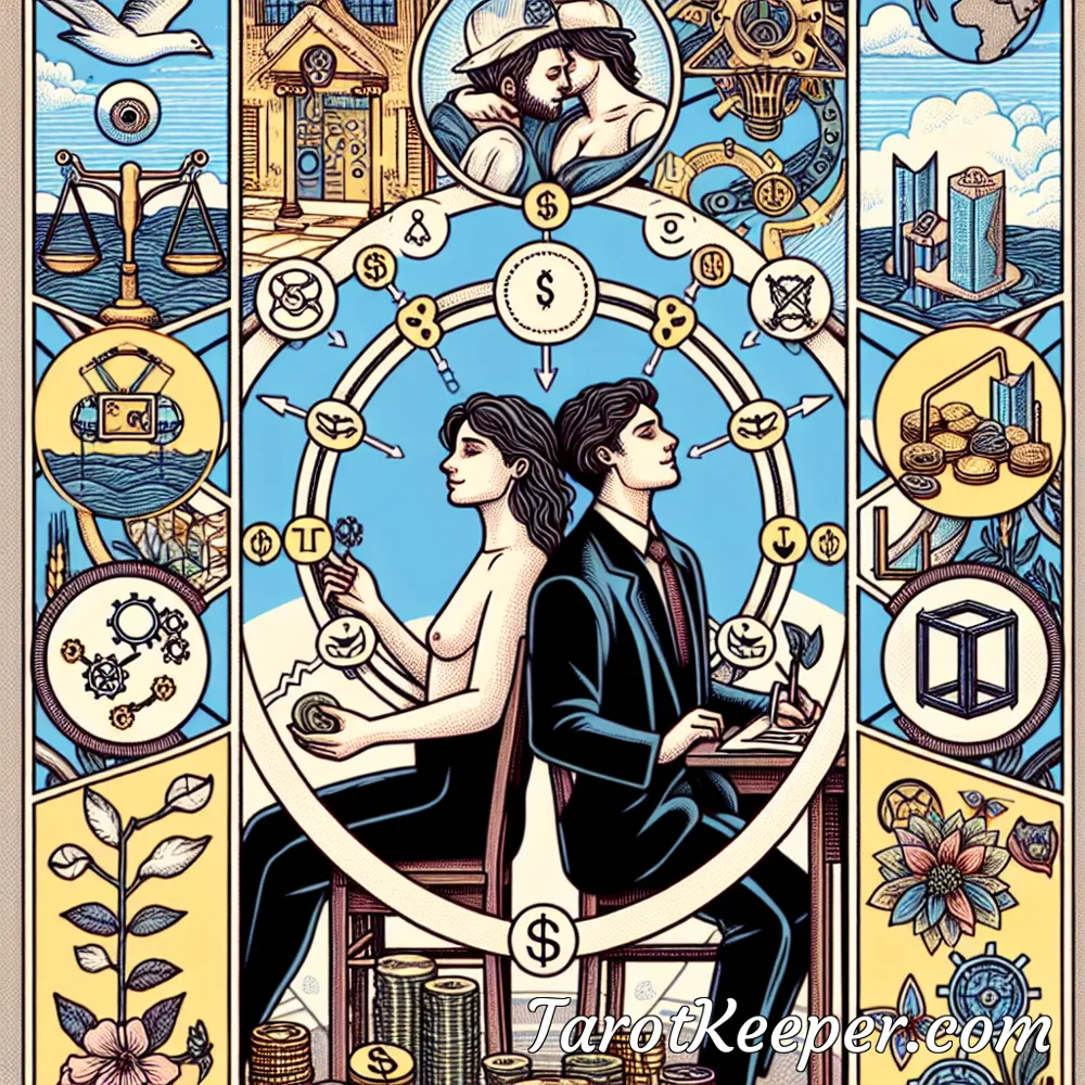 The King of Pentacles in Relationship Readings