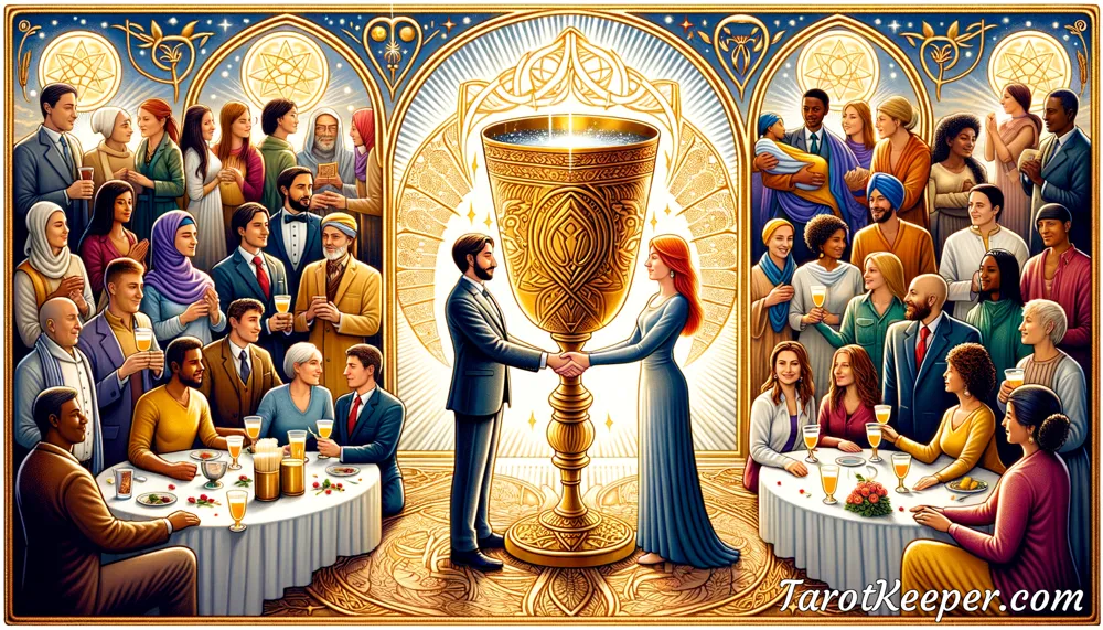 Two of Cups Upright Meaning